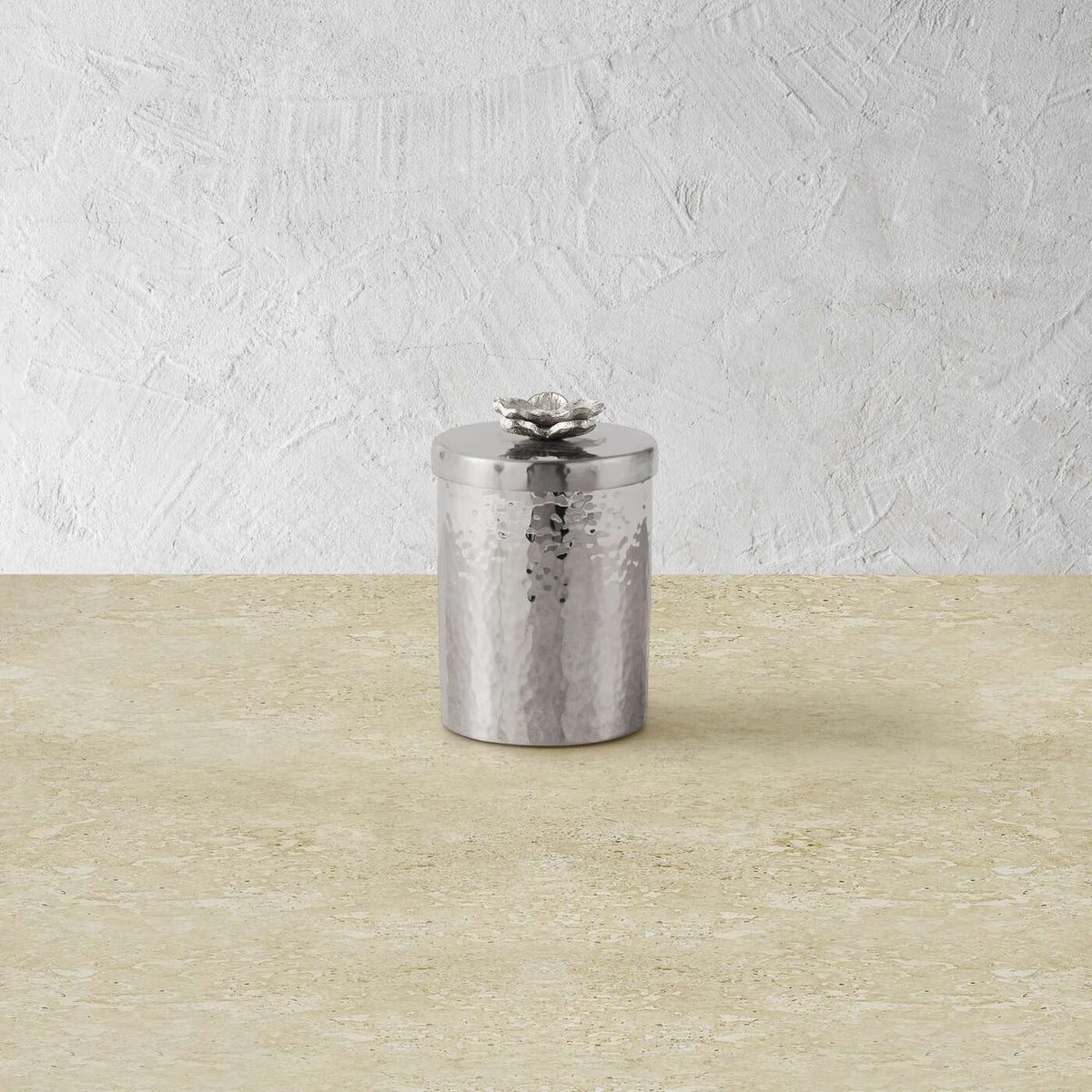 Michael Aram White Orchid Round Container Decorative Jar, alternate view