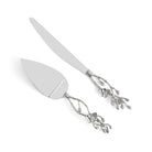 Michael Aram White Orchid Wedding Cake Knife & Server Set