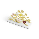 Michael Aram Wildflower Vertical Napkin Holder Commercial Paper Napkin Dispenser, alternate view