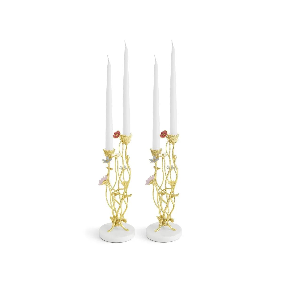 Michael Aram Wildflowers Candleholders S/2, alternate view