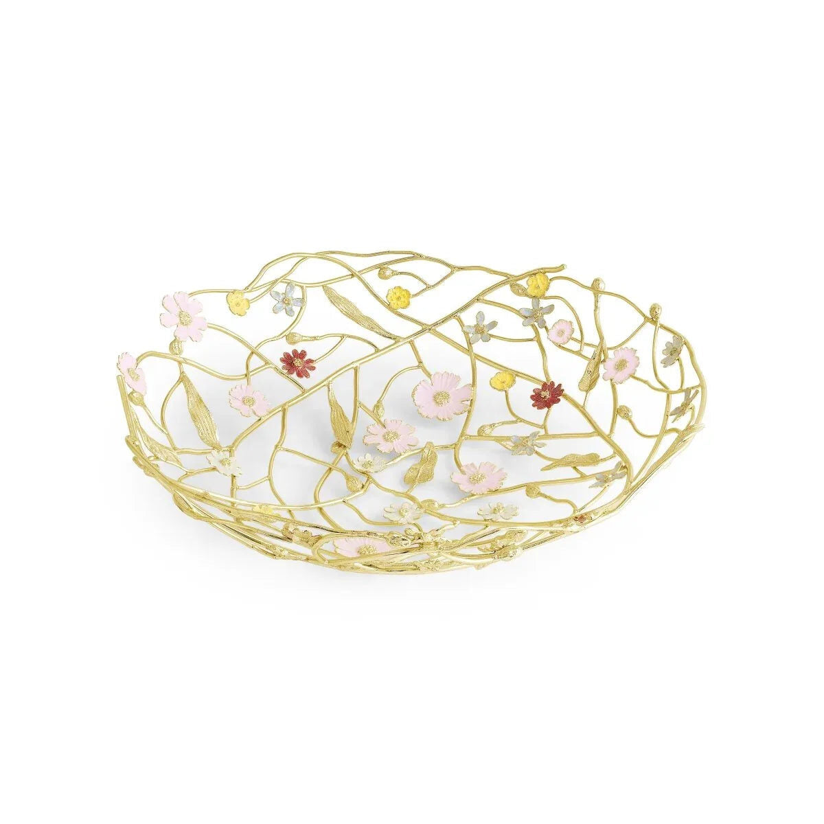 Michael Aram Wildflowers Centerpiece Basket