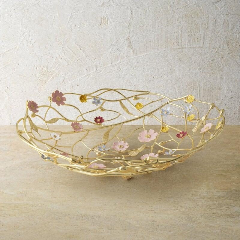 Michael Aram Wildflowers Centerpiece Basket, alternate view
