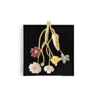 Michael Aram Wildflowers Cocktail Napkin Holder Commercial Paper Napkin Dispenser, alternate view