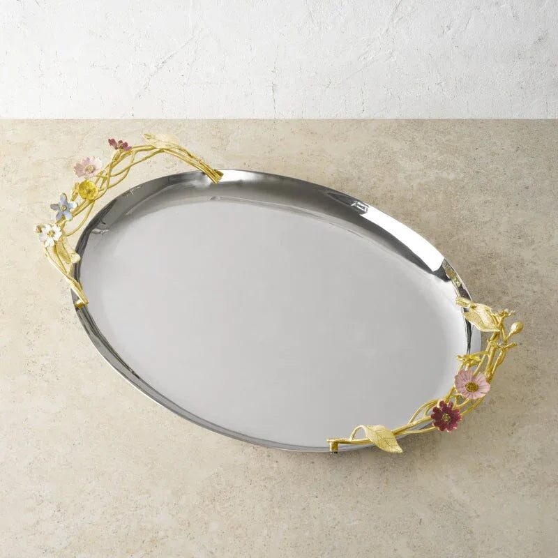 Michael Aram Wildflowers Medium Oval Tray, alternate view