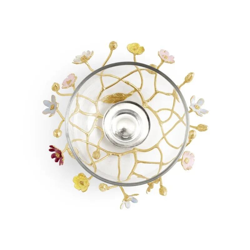 Michael Aram Wildflowers Small Glass Bowl, alternate view