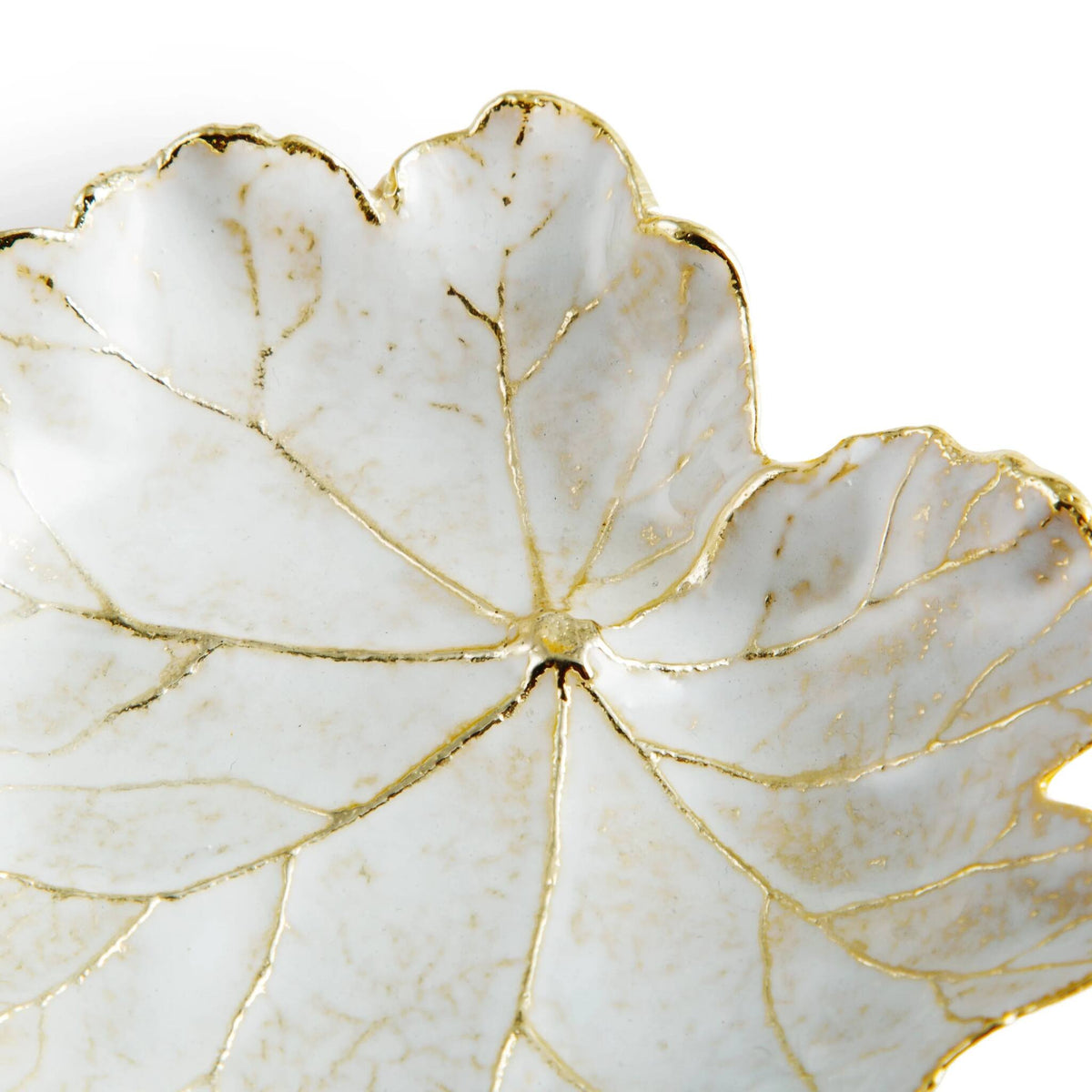 Michael Aram Winter Leaves Geranium Dish Decorative Tray, alternate view