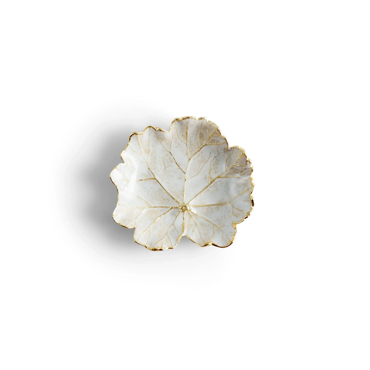 Michael Aram Winter Leaves Geranium Dish Decorative Tray, alternate view