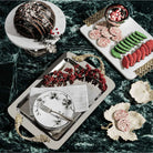 Michael Aram Winter Leaves Geranium Dish Decorative Tray, alternate view
