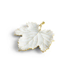 Michael Aram Winter Leaves Grape Leaf Dish Decorative Tray