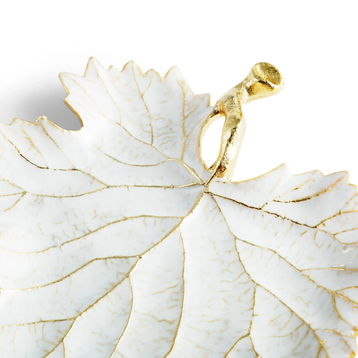 Michael Aram Winter Leaves Grape Leaf Dish Decorative Tray, alternate view