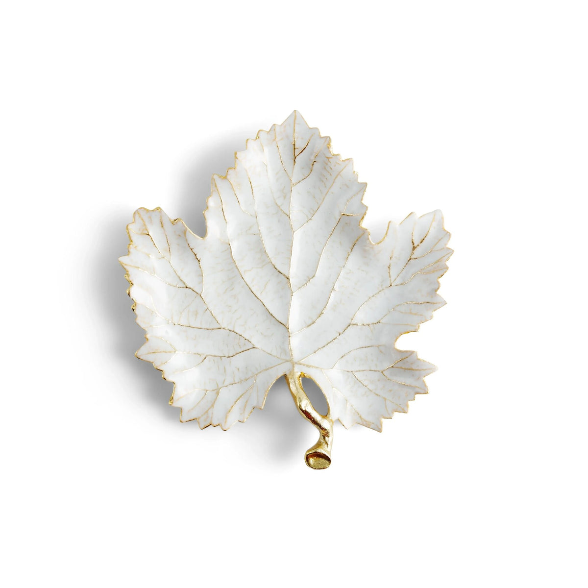 Michael Aram Winter Leaves Grape Leaf Dish Decorative Tray, alternate view