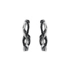 Michael Aram Wisteria Hoops with Diamonds Women's Fine Earring