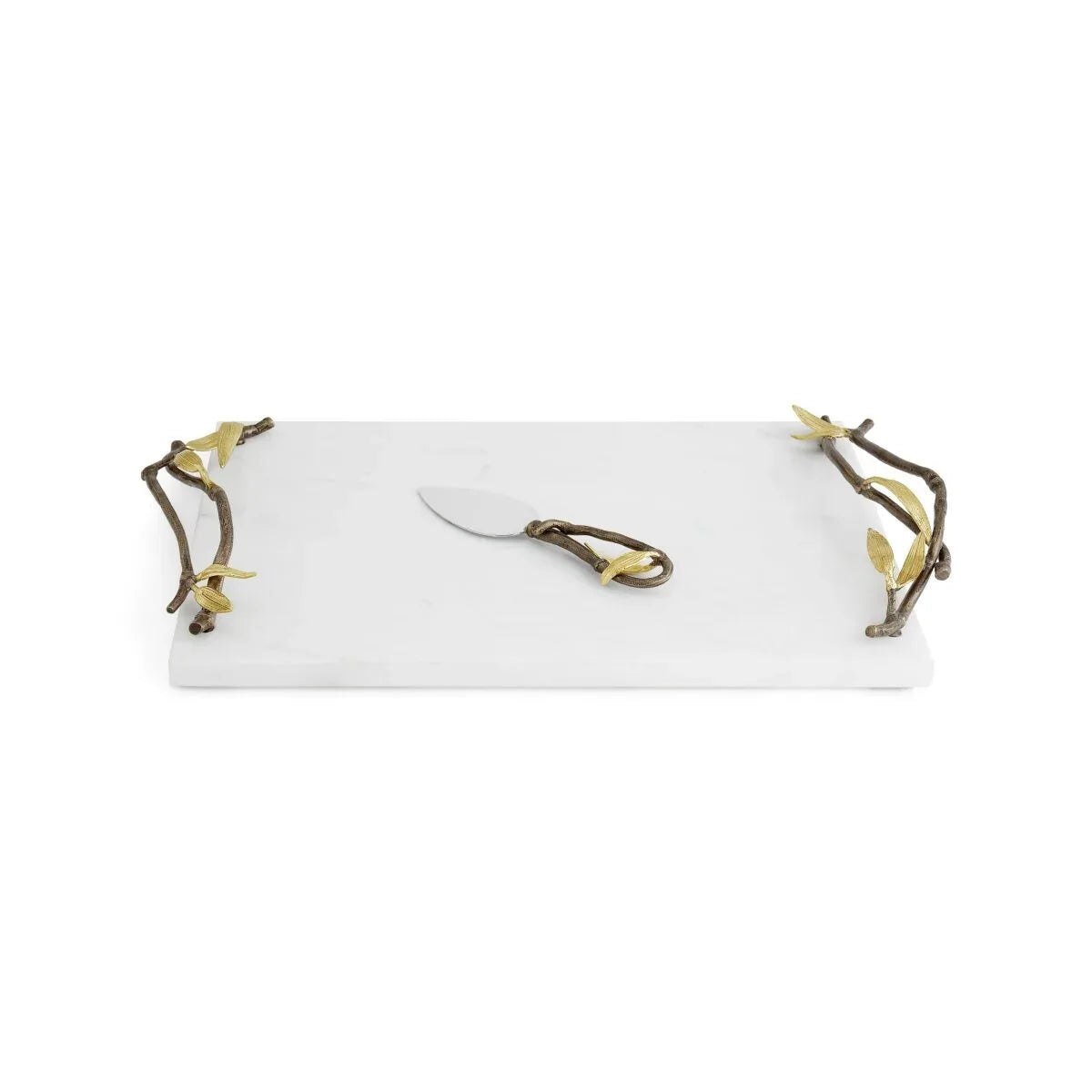 Michael Aram Zen Garden Cheese Board with Spreader Cheese Plate