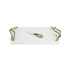 Michael Aram Zen Garden Cheese Board with Spreader Cheese Plate