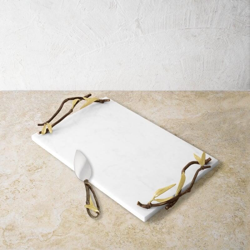 Michael Aram Zen Garden Cheese Board with Spreader Cheese Plate, alternate view