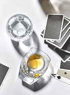 Moser Bar Tumblers 220 ml, Set of 6 Colors in a styled setting
