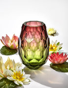 Moser Caorle Vase 13 cm in a styled setting