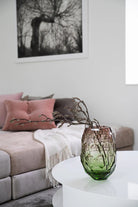 Moser Caorle Vase 30 cm in a styled setting