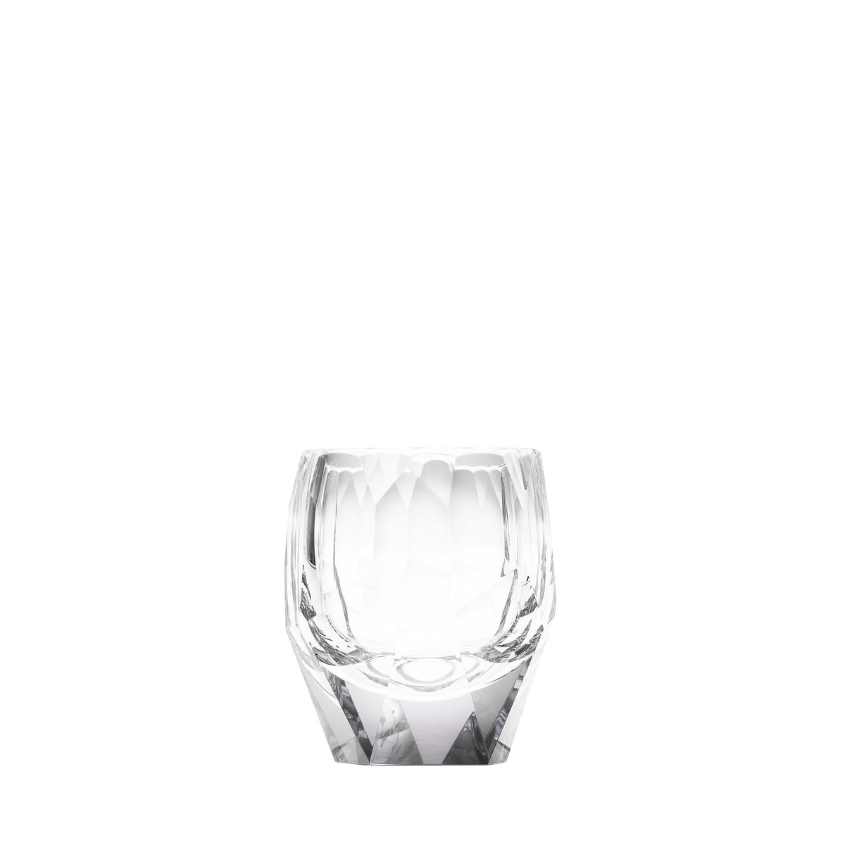 Moser Cubism Tumbler 220 ml in Clear