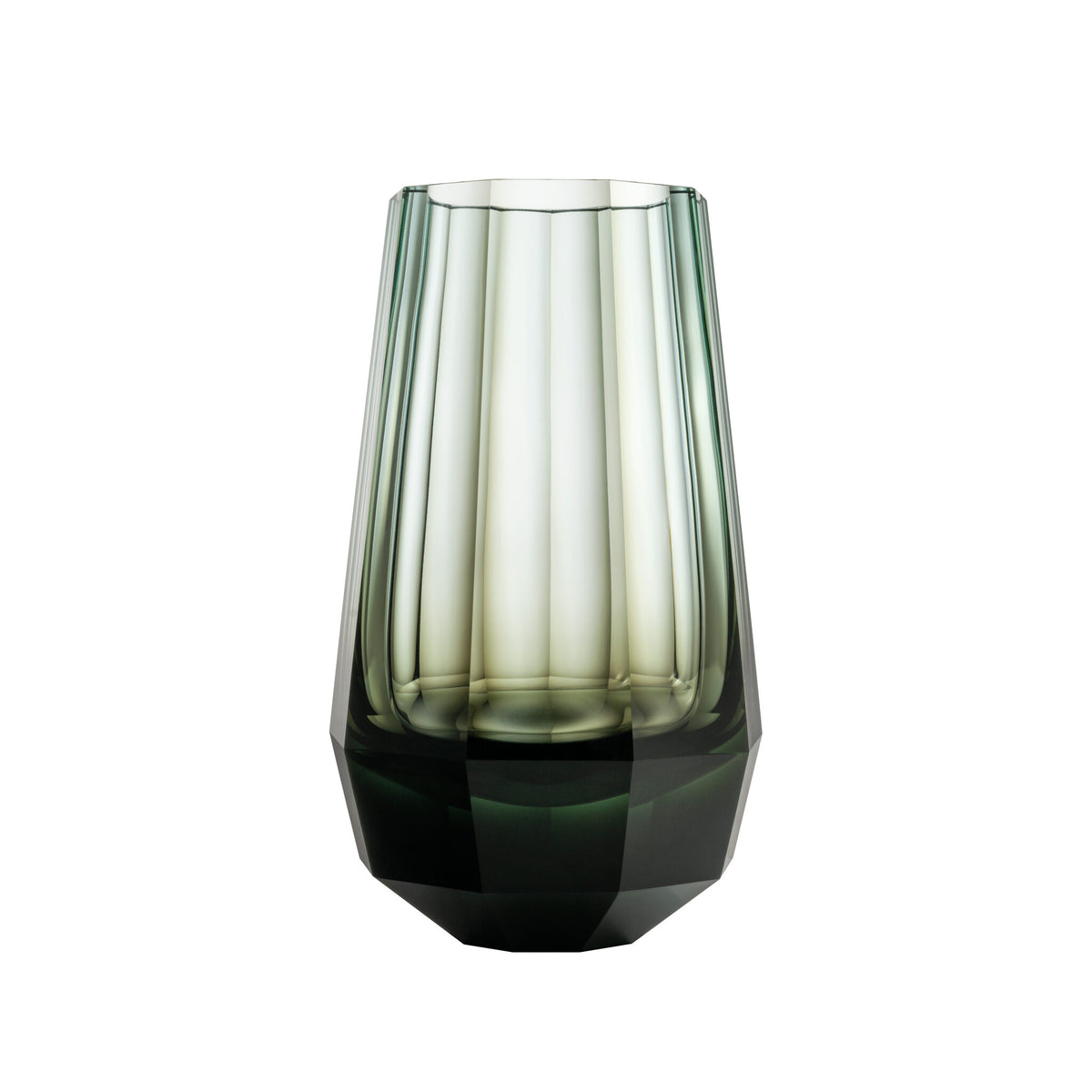 Moser Drop Vase 31 cm on a white background