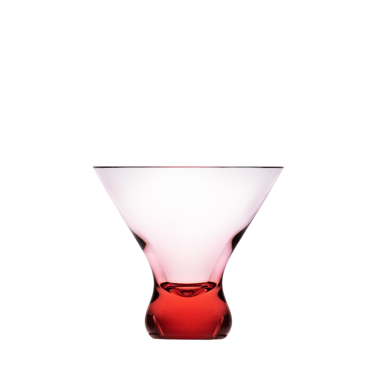 Moser Fluent Cocktail Glass 250 ml in Rosalin