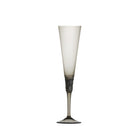 Moser Fluent Pebbles Champagne Glass 170 ml in Smoke