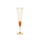 Moser Fluent Pebbles Champagne Glass 170 ml in Topaz