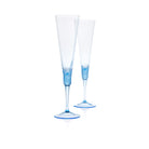 Moser Fluent Pebbles Champagne Glasses 170 ml, Set of 6 Colors, view 2