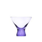 Moser Fluent Pebbles Cocktail Glass 250 ml in Alexandrite