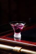 Moser Fluent Pebbles Cocktail Glass 250 ml in a styled setting