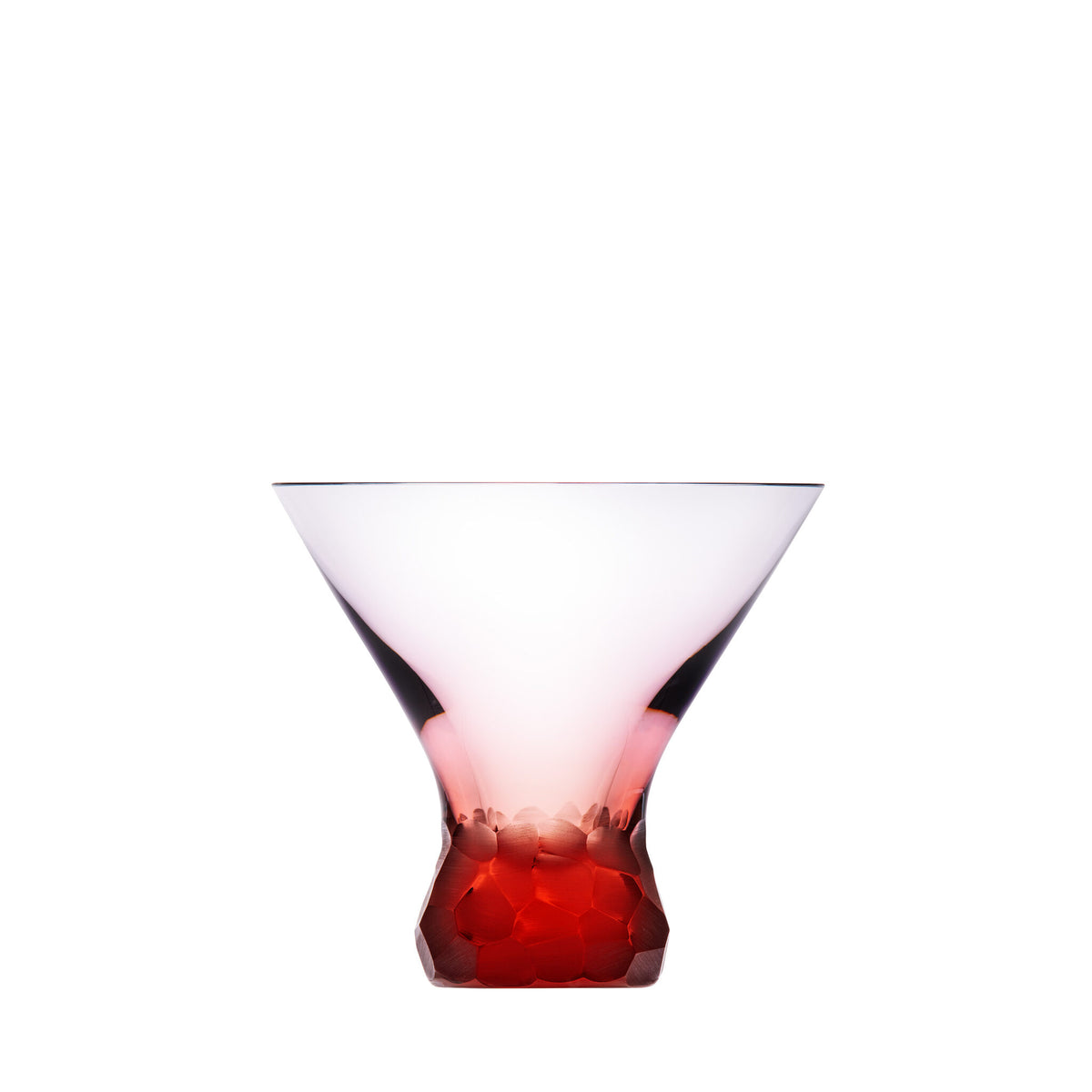 Moser Fluent Pebbles Cocktail Glass 250 ml in Rosalin