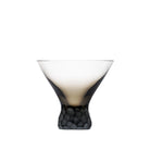 Moser Fluent Pebbles Cocktail Glass 250 ml in Smoke