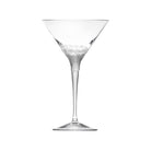 Moser Fluent Pebbles Martini Glass 260 ml in Clear