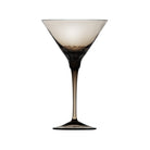 Moser Fluent Pebbles Martini Glass 260 ml in Smoke