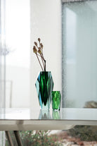 Moser Gema Vase 25.5 cm in a styled setting