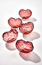 Moser Heart 20.5 cm in a styled setting