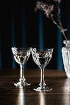 Moser Lady Hamilton Wine Glass 210 ml in a styled setting