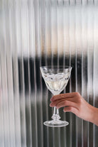 Moser Lady Hamilton Wine Glass 210 ml in a styled setting