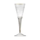Moser Maharani Champagne Glass 160 ml on a white background