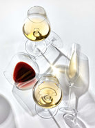Moser Oeno Wine Glass 620 ml in a styled setting