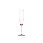 Moser Optic Champagne Glass 200 ml in Rosalin