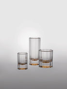 Moser Solaris Water Glass 385 ml in a styled setting