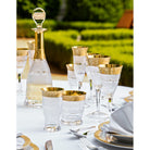 Moser Splendid Water Glass 180 ml in a styled setting