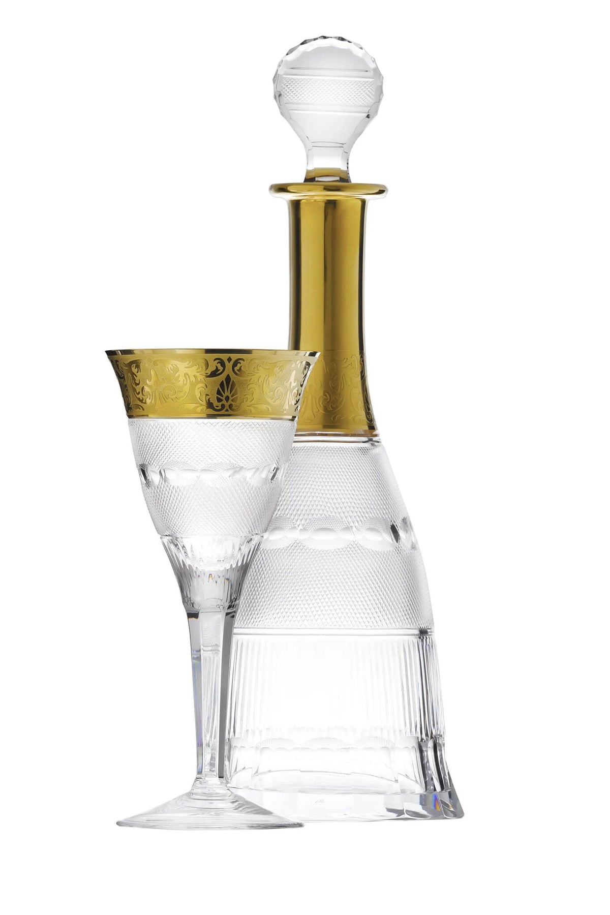Moser Splendid White Wine Glass 200 ml in a styled setting