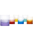 Moser Whisky Set Pebbles Tumblers 370 ml, Set of 6 Colors on a white background