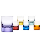 Moser Whisky Set Spirit Glasses 60 ml, Set of 6 Colors on a white background