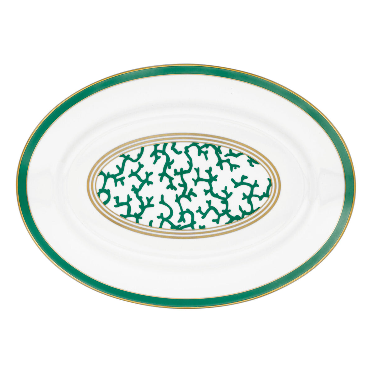 Raynaud Cristobal Emerald Dish, 16 1/4 in x 11 3/4 in