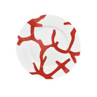 Raynaud Cristobal Red Dessert Plate, 8 3/4 in – Motif 2