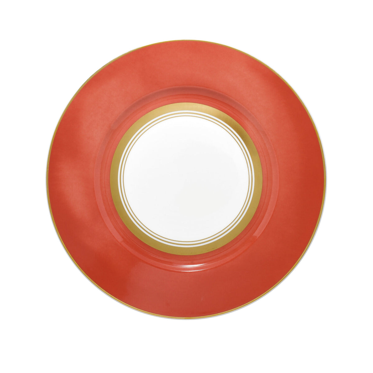 Raynaud Cristobal Red Dinner Plate, 10 3/4 in – Motif 2