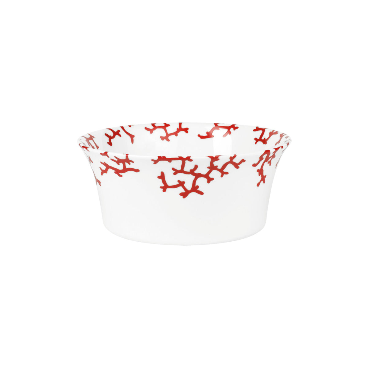 Raynaud Cristobal Red Salad Bowl, 7 In, 57 1/2 oz
